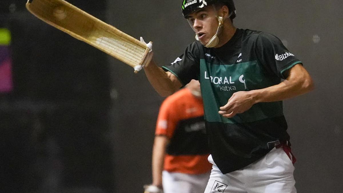 Alex Goitia y Unai Lekerika, finalistas del Winter Series tras derrotar a Johan y Gorka Sorozabal.