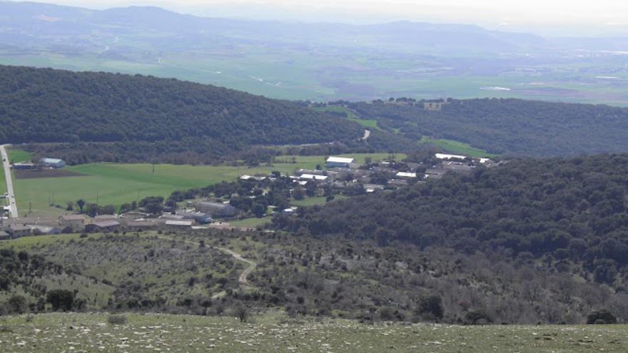 Bajamos para Lezaun desde Oskandia