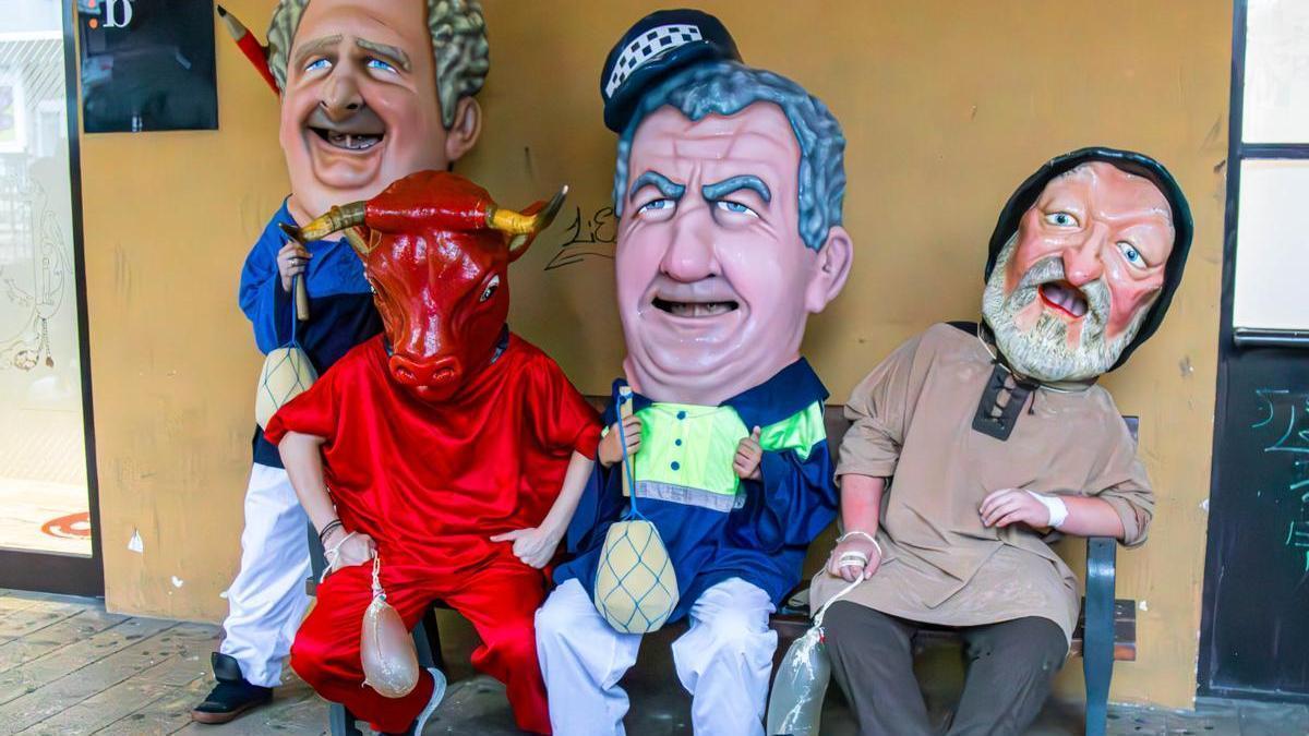 Cabezudos de Beasain.