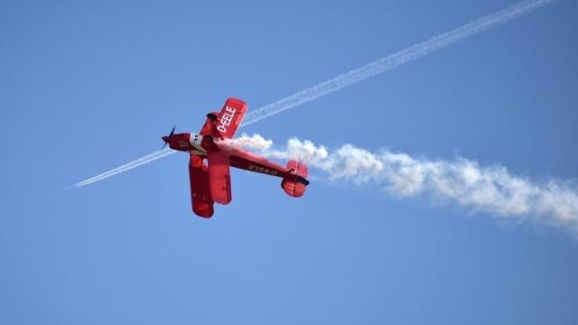 Una avioneta de fumigación, en foto de archivo