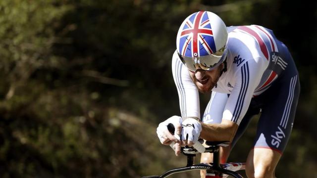 El exciclista Bradley Wiggins en el campeonato del mundo de contrarreloj en 2014. / EFE El exciclista Bradley Wiggins en el campeonato del mundo de contrarreloj en 2014.