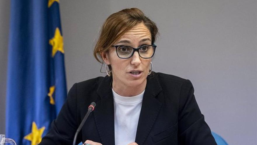 La ministra de Sanidad, Mónica García