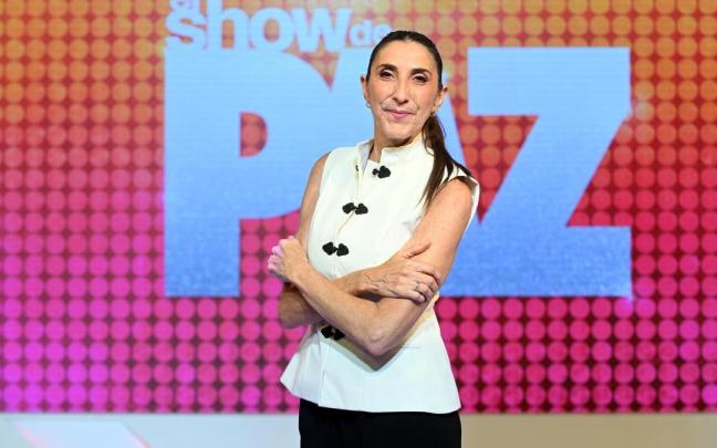 Paz Padilla presenta 'El show de Paz'.