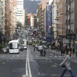 La calle Autonomia de Bilbao.| Pablo Viñas, Deia