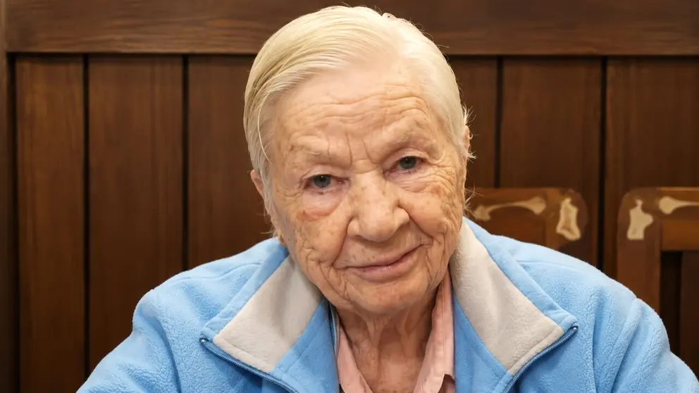 María Silvina Corral, vecina de Ansoáin de 87 años. SOS NAVARRA