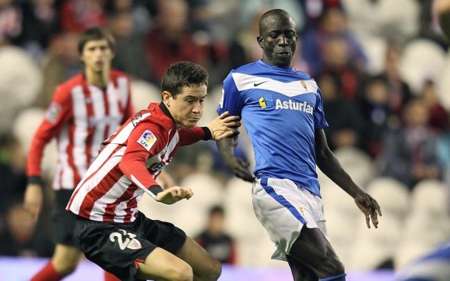 Ander Herrera en el último encuentro ante el Oviedo / RTVE