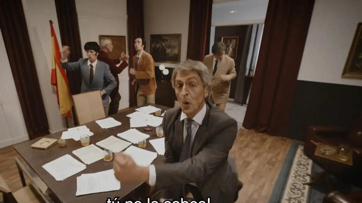 Imagen del vídeo de la versión de 'Maricarmen' en el ‘Polònia’ de TV3