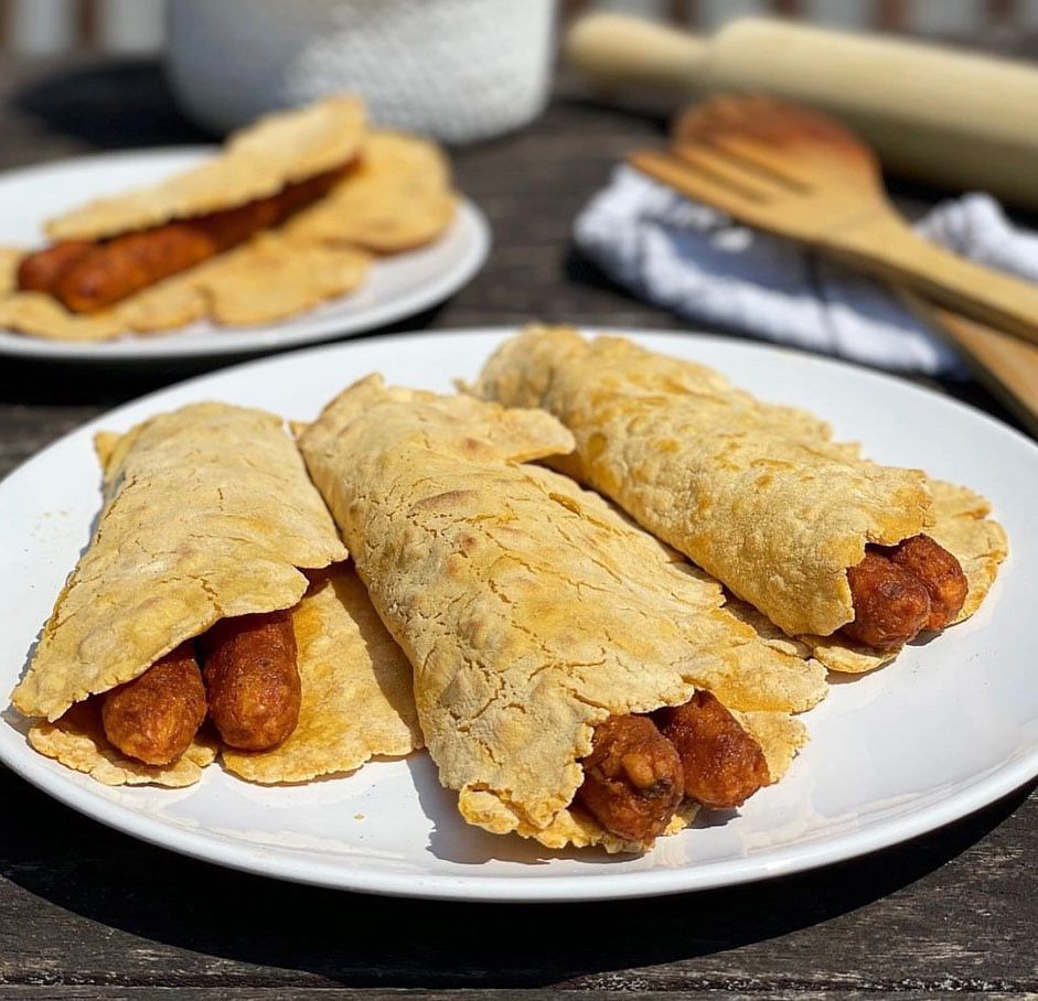 No hay nada más nuestro que un imprescindible talo de txistorra.