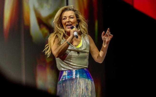 La cantante del grupo 'La Oreja de Van Gogh', Amaia Montero