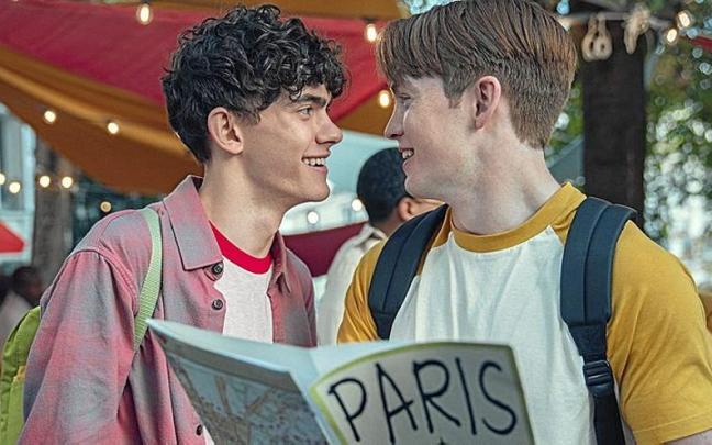 Joe Locke y Kit Connor protagonizan ‘Heartstopper’.