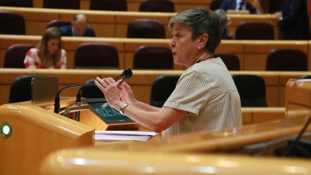 La senadora del PNV, Nerea Ahedo