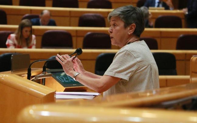 La senadora del PNV, Nerea Ahedo