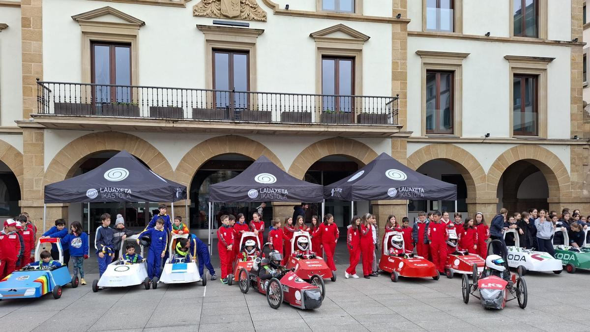 Alumnado de entre 9 y 11 años participará en la competición de vehículos eléctricos Amorebieta Goblin 2026.