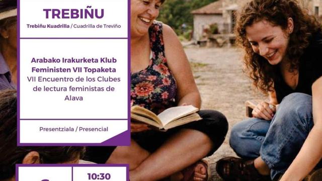 Arabako irakurketa feministako klubek Trebiñun egingo du larunbatean ikasturte amaierako topaketa.
