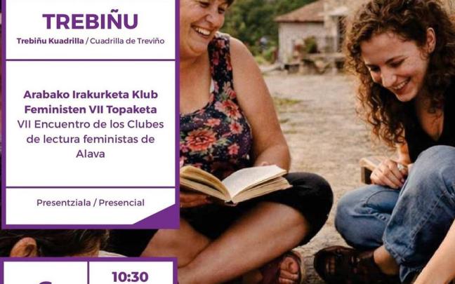 Arabako irakurketa feministako klubek Trebiñun egingo du larunbatean ikasturte amaierako topaketa.