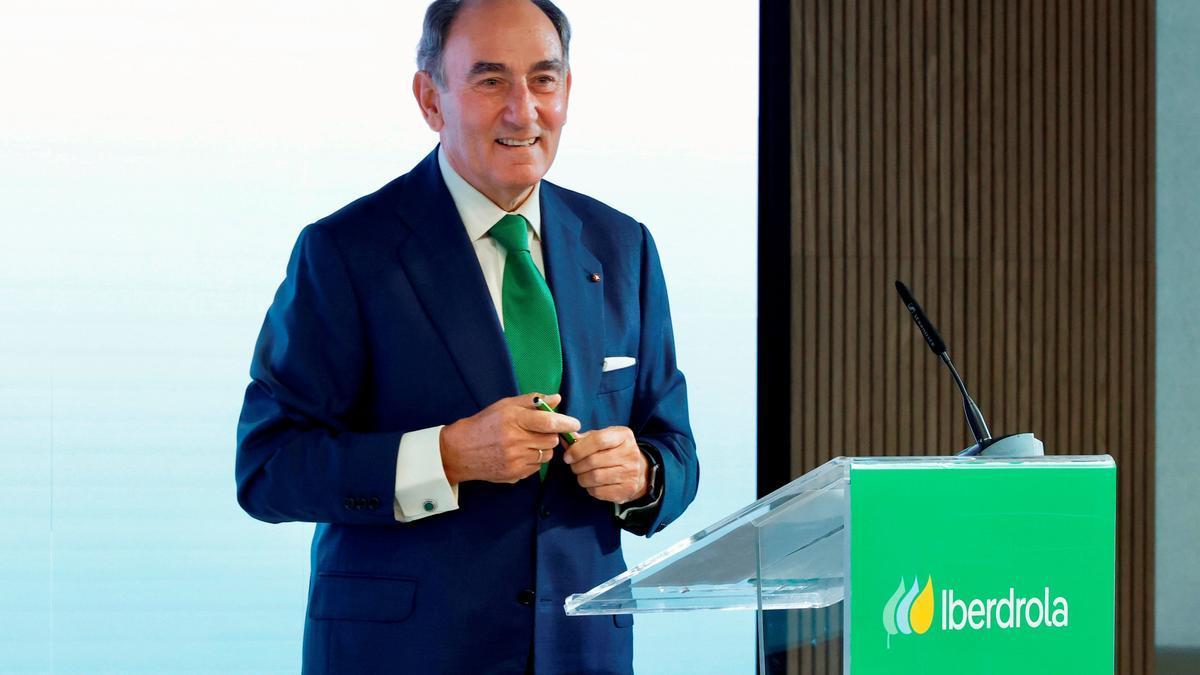 El presidente de Iberdrola, Ignacio Sánchez Galán.