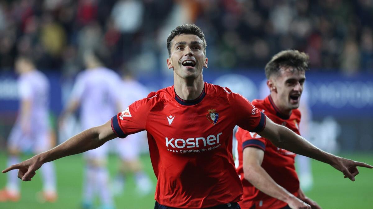 Lucas Torro en imagen celebrando su gol frente al Athletic. Foto: OSKAR MONTERO