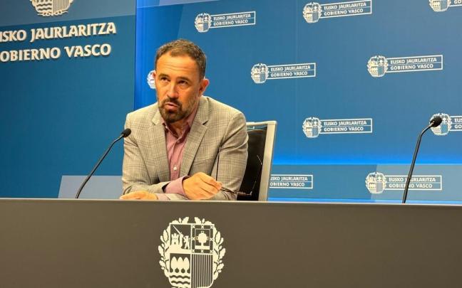 El consejero de Vivienda y Agenda Urbana, Denis Itxaso, en una foto de archivo.