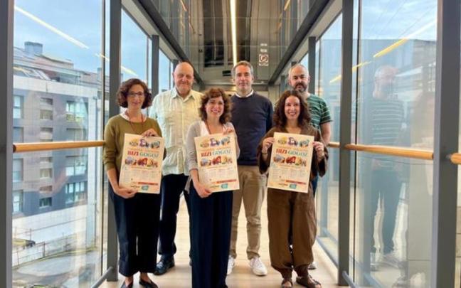 Las actividades otoñales del programa Bizi Gogoz se han presentado esta mañana en el Ayuntamiento de Irun.