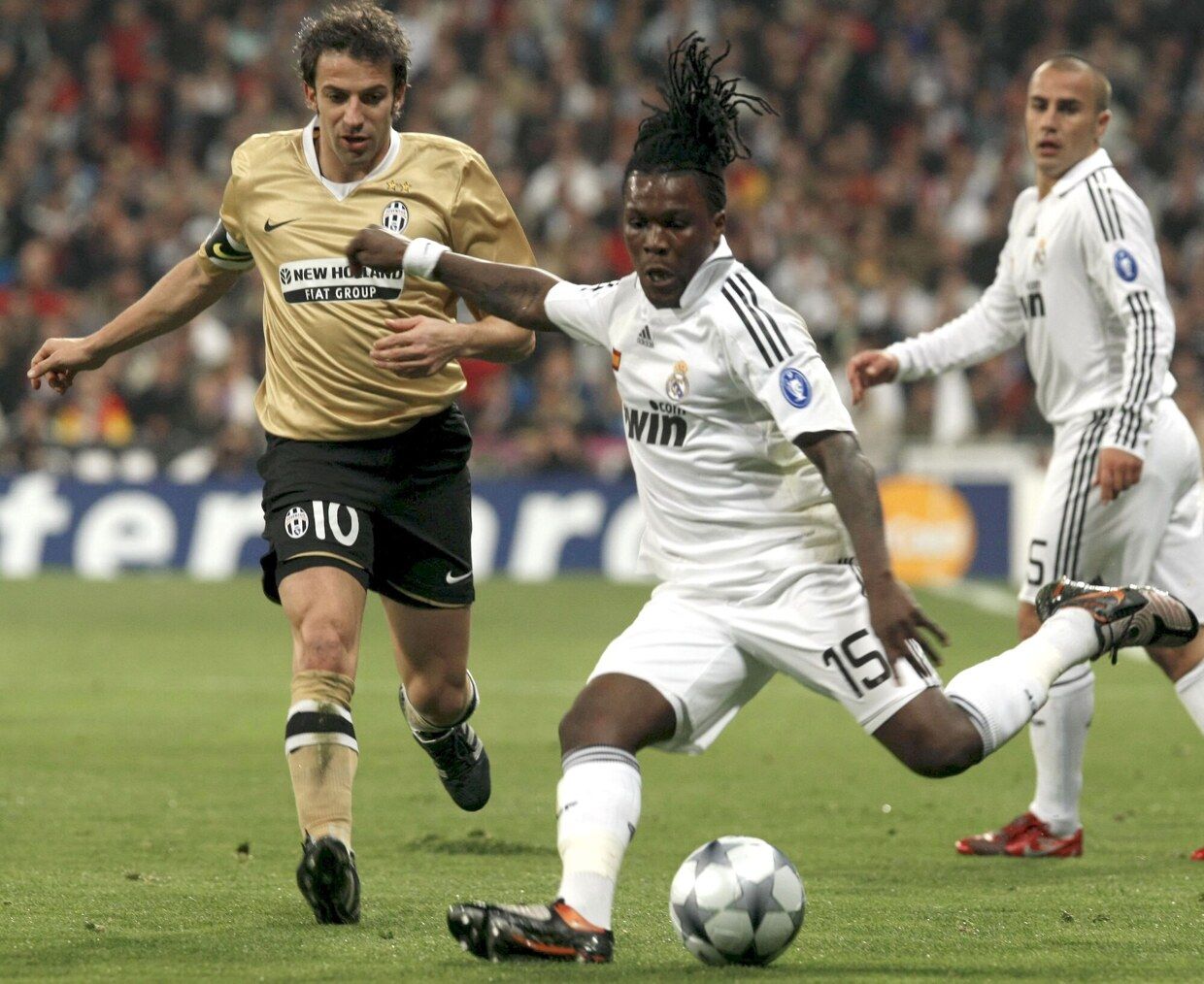 Royston Drenthe, en su etapa en el Real Madrid.