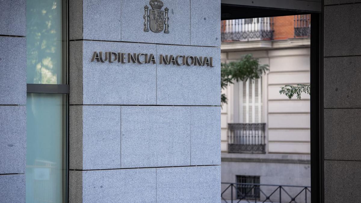 El exterior de la Audiencia Nacional