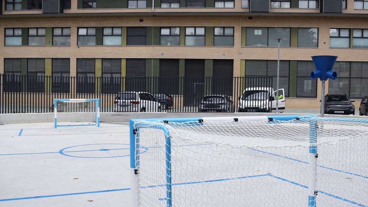 Zona deportiva de Etxeberri.
