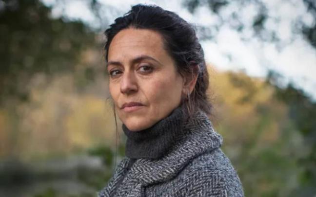 Itziar Ituño se disfraza en el Carnaval de Lantz