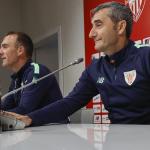 El entrenador del Athletic, Ernesto Valverde