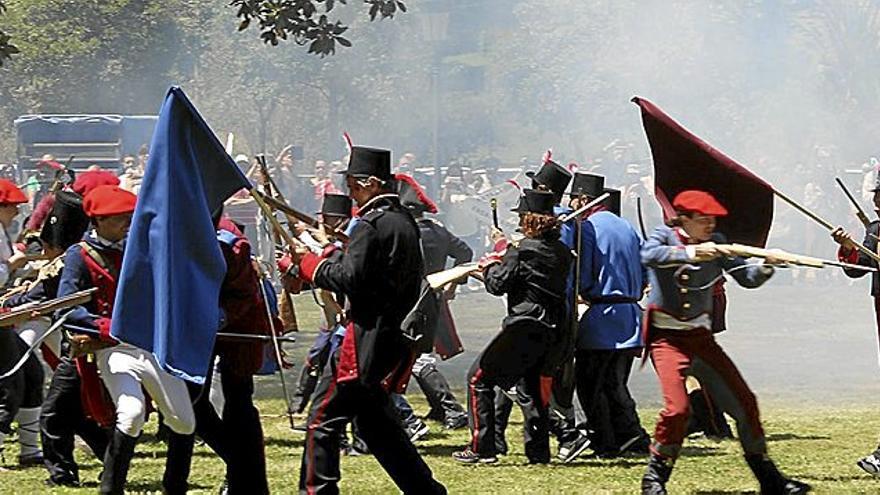 Las campas de San Juan acogerán el escenario de la recreación de la Batalla de Somorrostro en las terceras Guerras Carlista.