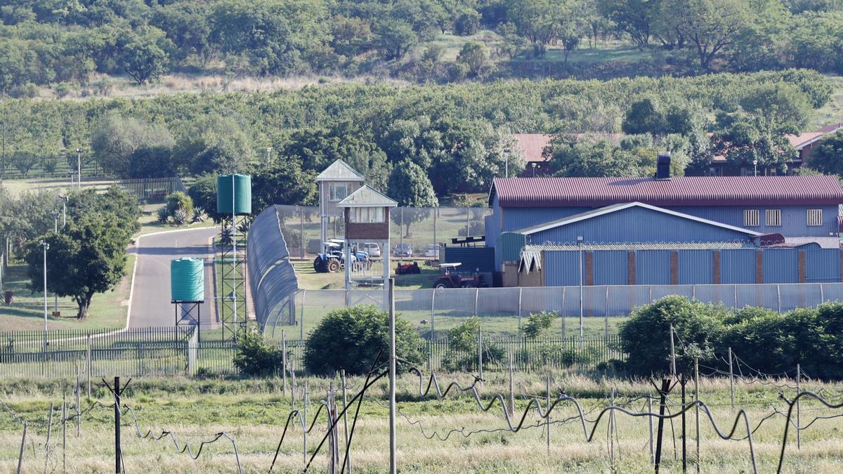Cárcel en la que cumple condena Pistorius, cerca de Pretoria.