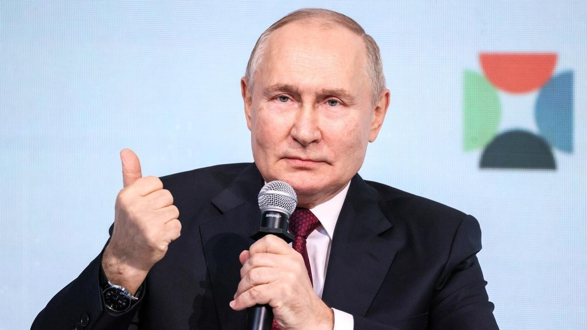El presidente Vladimir Putin.