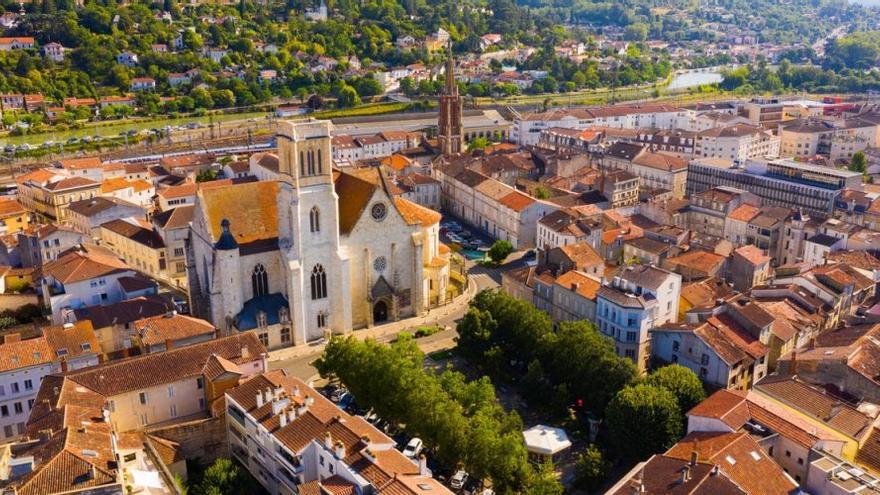 Agen desde una vista panorámica