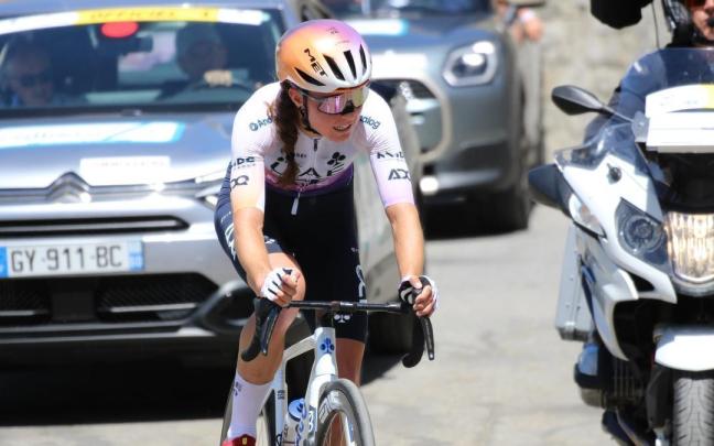 Paula Blasi, campeona del Tour de los Pirineos.