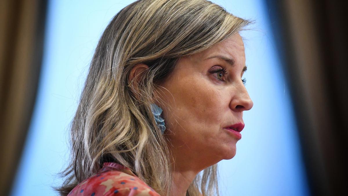 La portavoz de Sumar en el Congreso, Verónica Martínez Barbero.