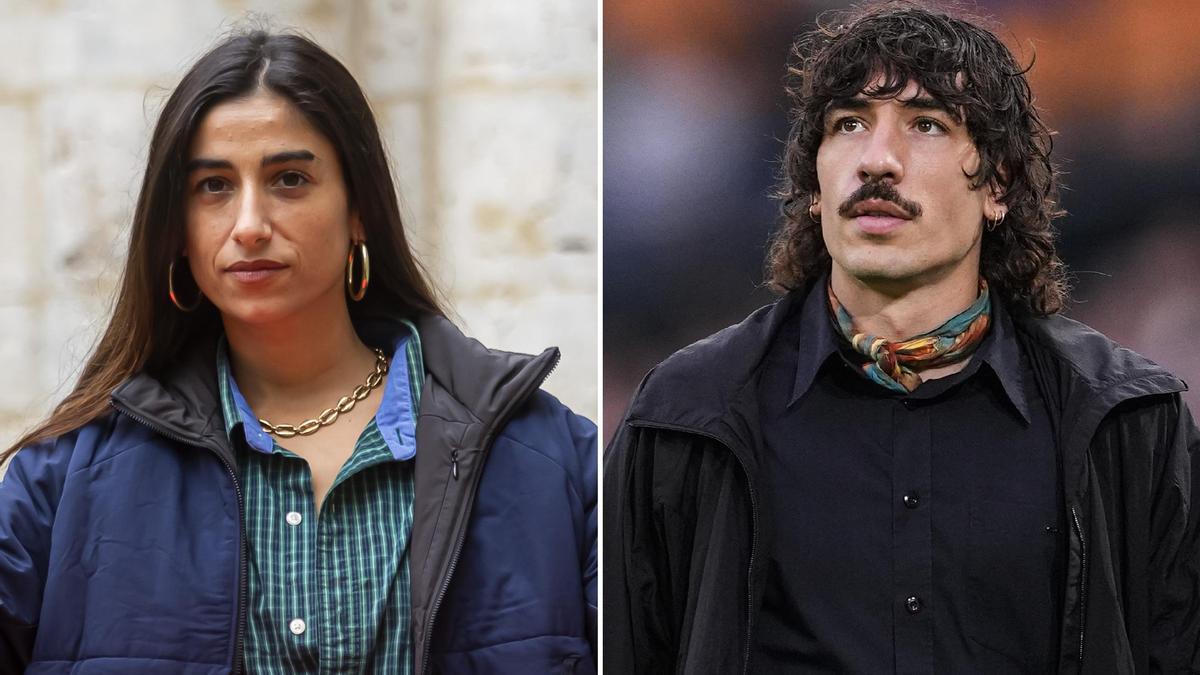 Carolina Yuste y el futbolista Héctor Bellerín, pareja sorpresa del verano.