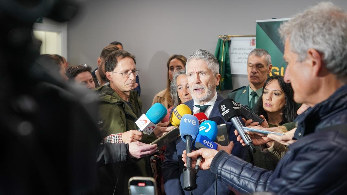 El ministro del Interior, Fernando Grande-Marlaska.