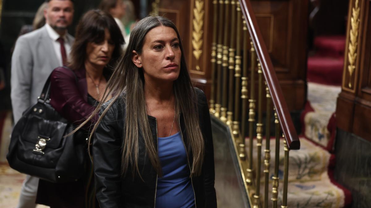 Miriam Nogueras, portavoz de Junts en el Congreso.