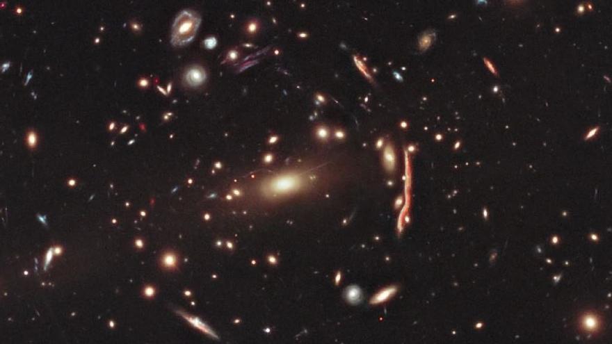 Cúmulo de galaxias.