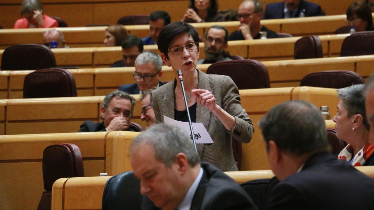 La portavoz de EAJ-PNV en el Senado, Estefanía Beltrán de Heredia.
