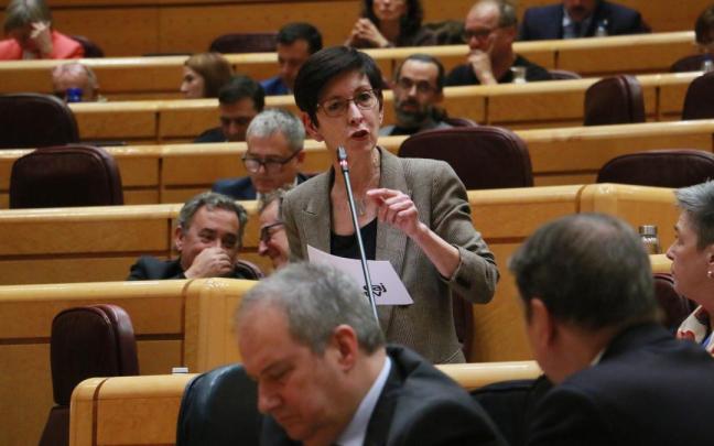 La portavoz de EAJ-PNV en el Senado, Estefanía Beltrán de Heredia.
