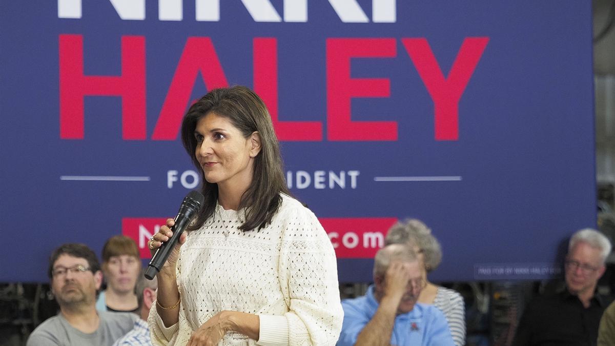 La candidata republicana Nikki Haley.