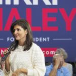 La candidata republicana Nikki Haley.