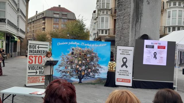 Día de la Victima de la Violencia Vial en Vitoria