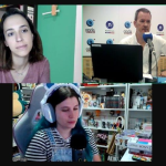 Lorena Díez y Maddi Rivas entrevistadas en ONDA VASCA