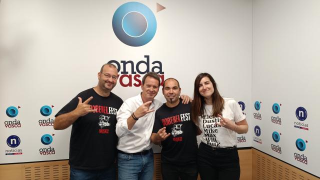 Jorge Rodríguez y Txema Pacheco, organizadores de Doberel Fest
