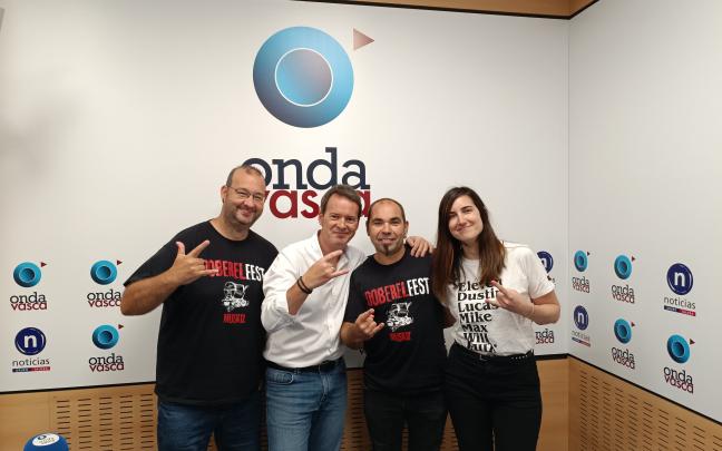 Jorge Rodríguez y Txema Pacheco, organizadores de Doberel Fest