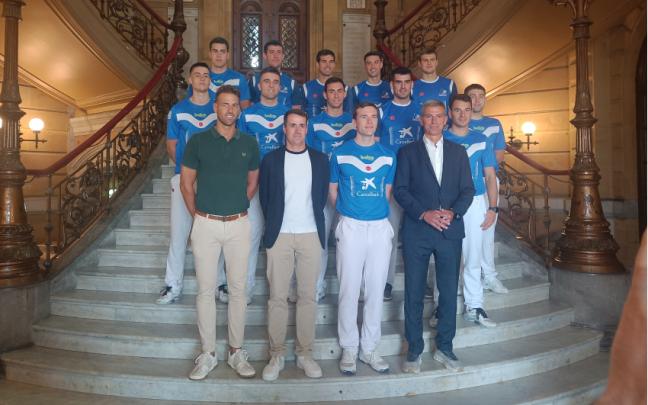 Los pelotaris que participarán en el Torneo Donostia Hiria. DONOSTIA KIROLA