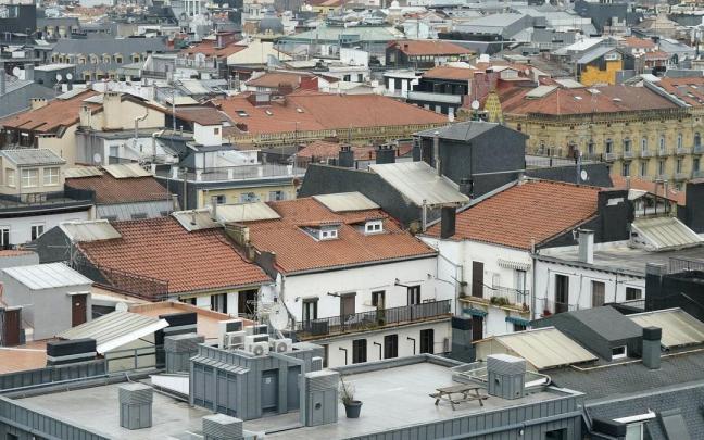 Donostia fue la primera capital de la CAV declarada como zona tensionada para el alquiler. Ruben Plaza