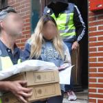 La operación contra la explotación sexual de mujeres se ha desarrollado en un chalé del barrio de Bolueta en Bilbao. |Policía Nacional