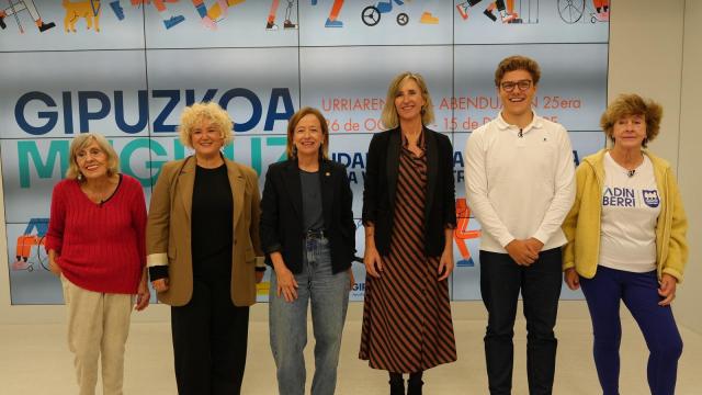 Eider Mendoza presenta la iniciativa Gipuzkoa Mugituz